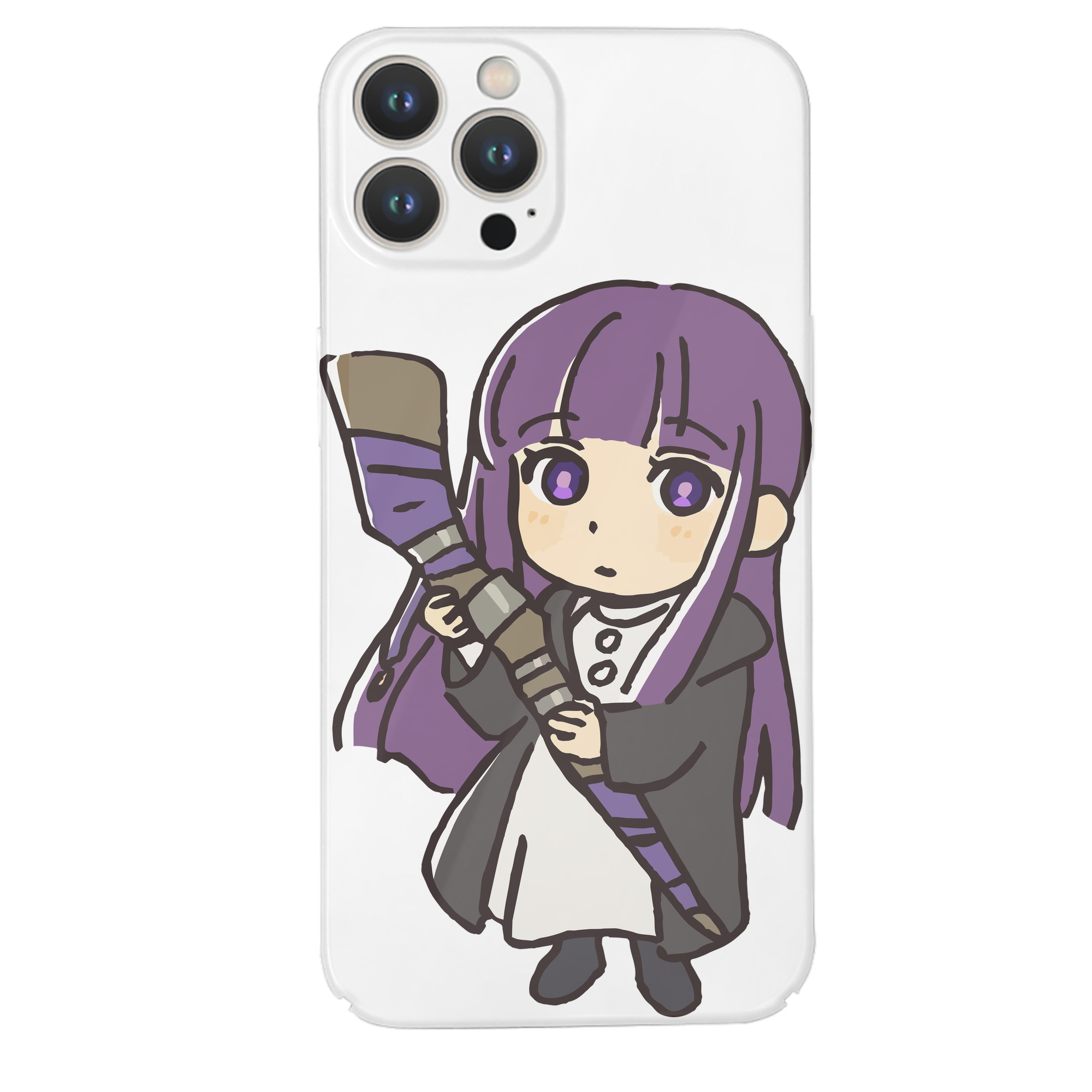 （画像用） 葬送のフリーレン Frieren 【iPhone 14シリーズ対応】ハードケース